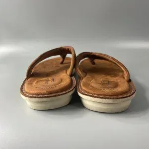 Clarks Men\'s Ellison Brown Leather/Suede Easy Flip-Flop, Size US 11 M Clarks | Shoes | Clarks Mens Ellison Brown Leathersuede Easy  main image 2